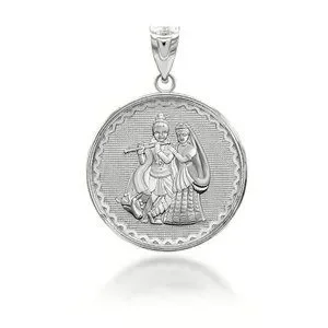Element Shine Jewelry K Solid Gold Radha Krishna Hindu